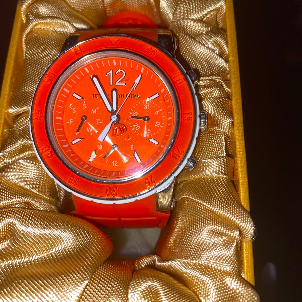 Juicy couture watch, orange